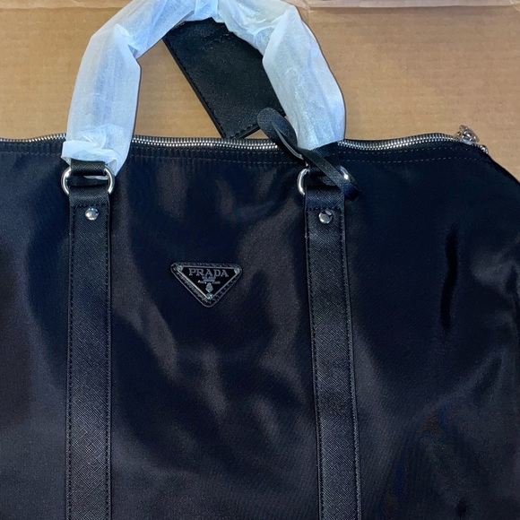 Prada Handbags - Prad Nylon Duffle Bag New